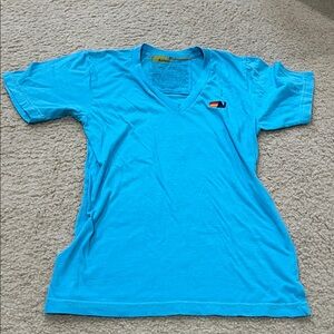 Aviator Nation Blue V-Neck Tee
